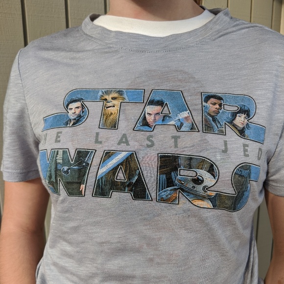 Star Wars Women's Last Jedi T-Shirt, Sz. S - Picture 3 of 5